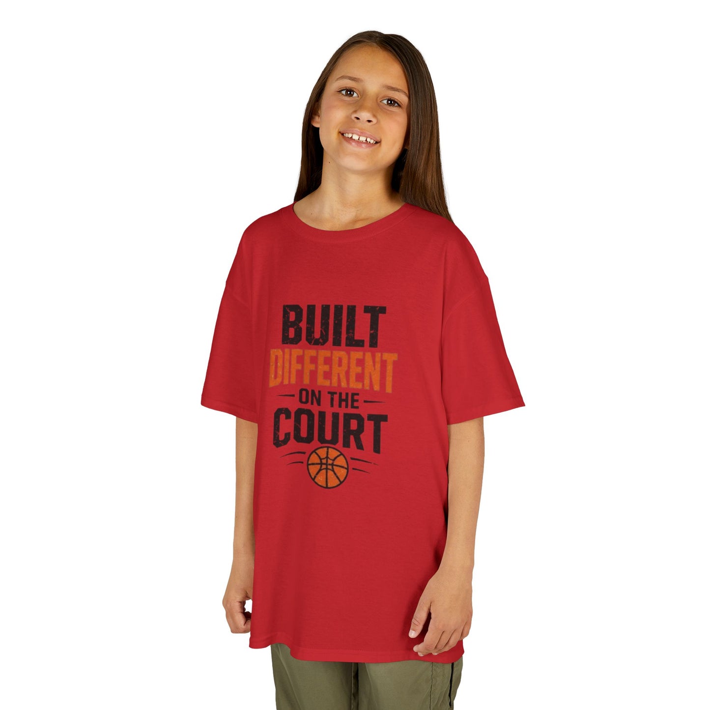Kids "Built Different on the Court" Tee