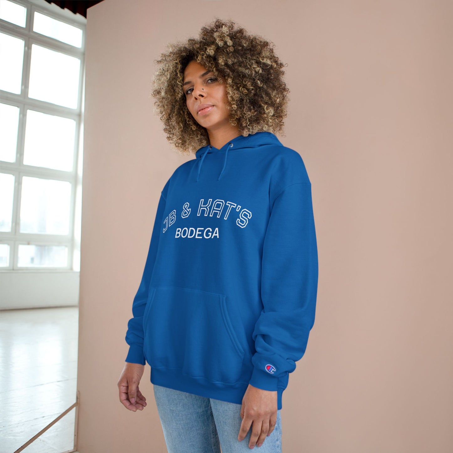CHAMPION NYK Bodega Hoodie - "JB & Kat's"
