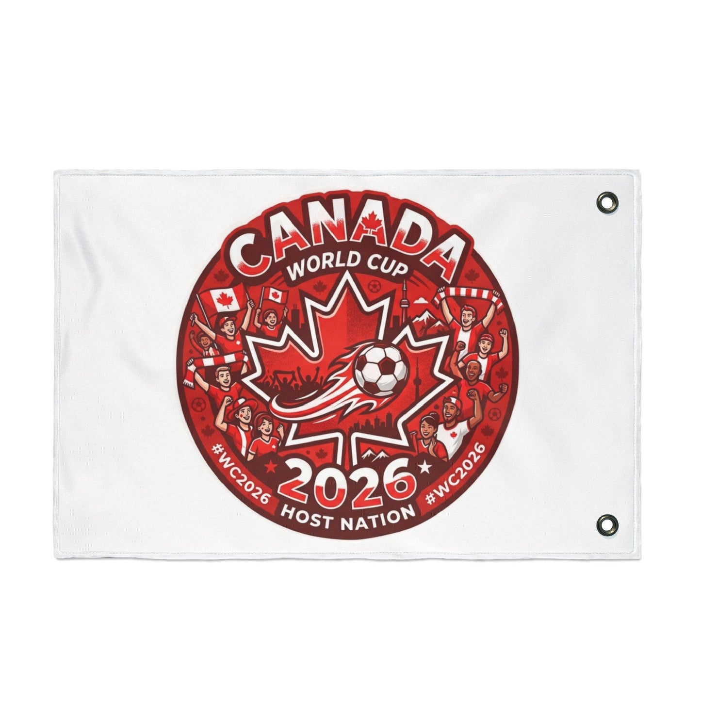 Canada 2026 World Cup Flag