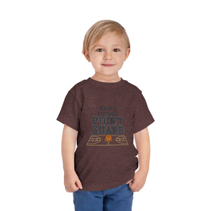 "Dad's Future Point Guard" Toddler Tee