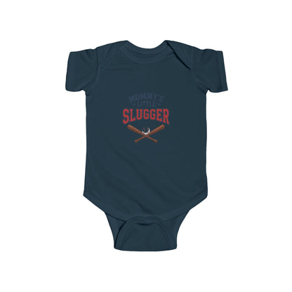 "Mommy's Little Slugger" Baby Baseball Onesie