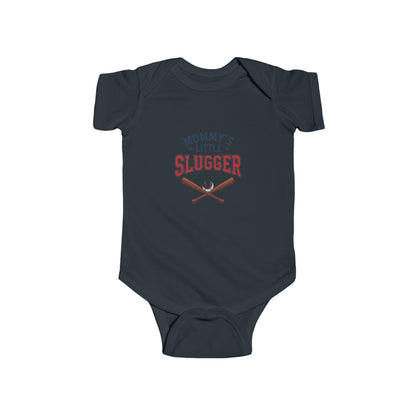 "Mommy's Little Slugger" Baby Baseball Onesie