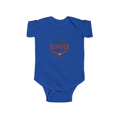 "Mommy's Little Slugger" Baby Baseball Onesie