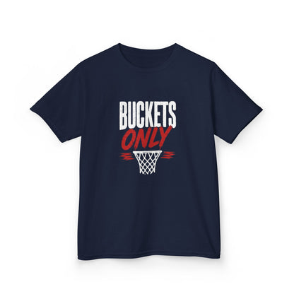 "Buckets Only" Kids Tee