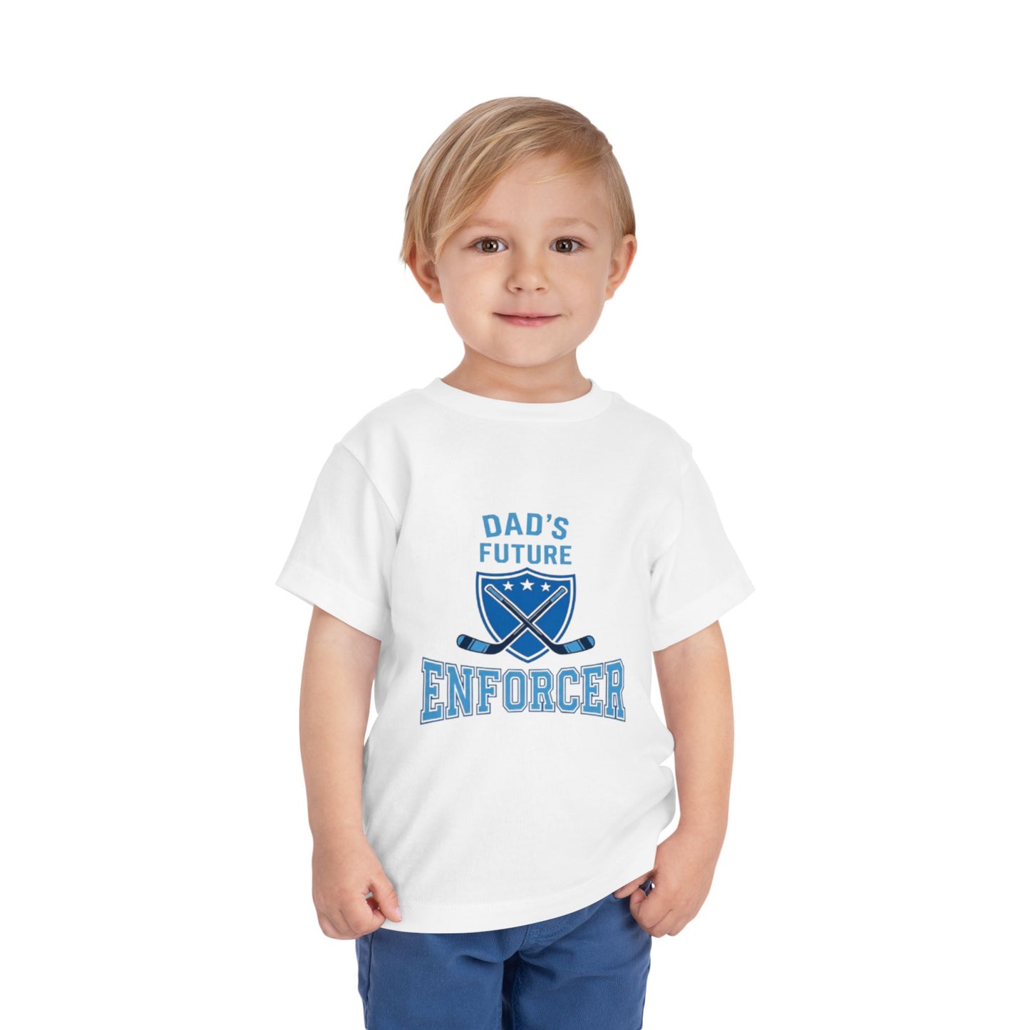 "Dad's Future Enforcer" Toddler Tee