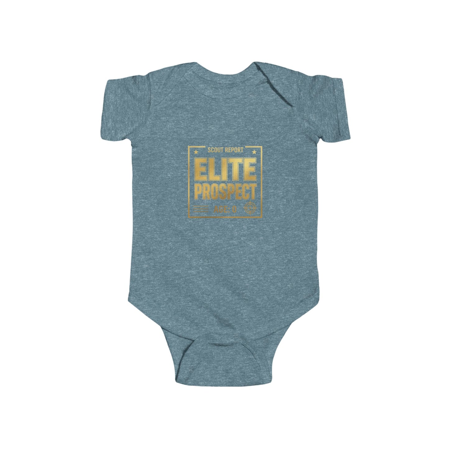 Elite Prospect Infant Bodysuit – 'Scout Report' Baby Onesie