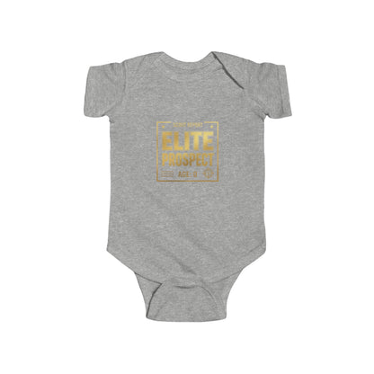 Elite Prospect Infant Bodysuit – 'Scout Report' Baby Onesie