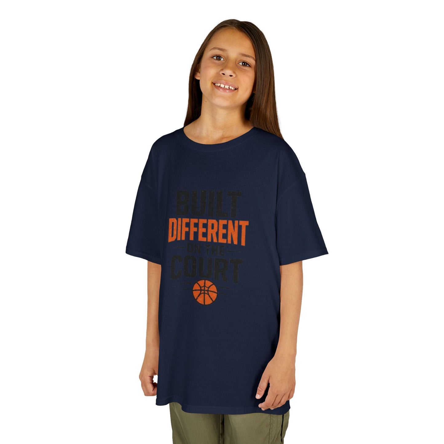Kids "Built Different on the Court" Tee