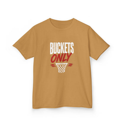 "Buckets Only" Kids Tee