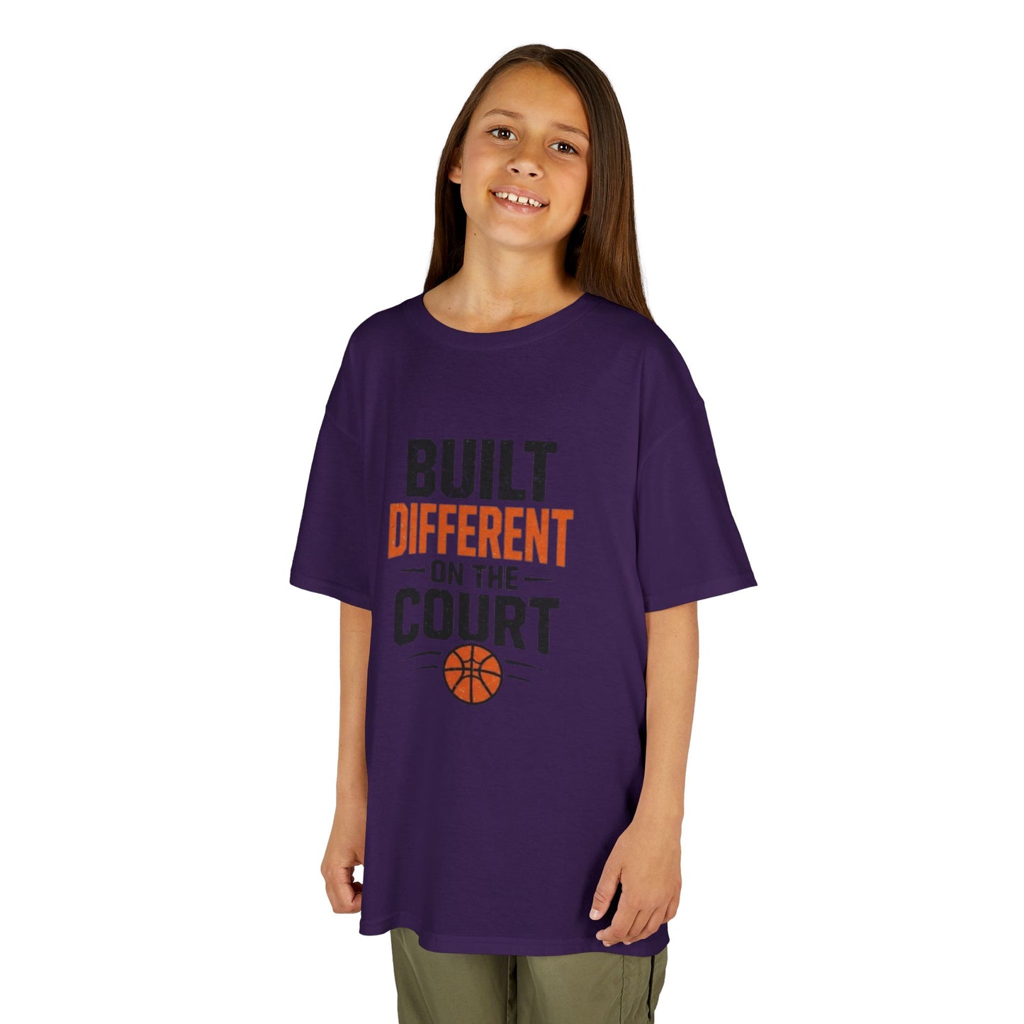 Kids "Built Different on the Court" Tee