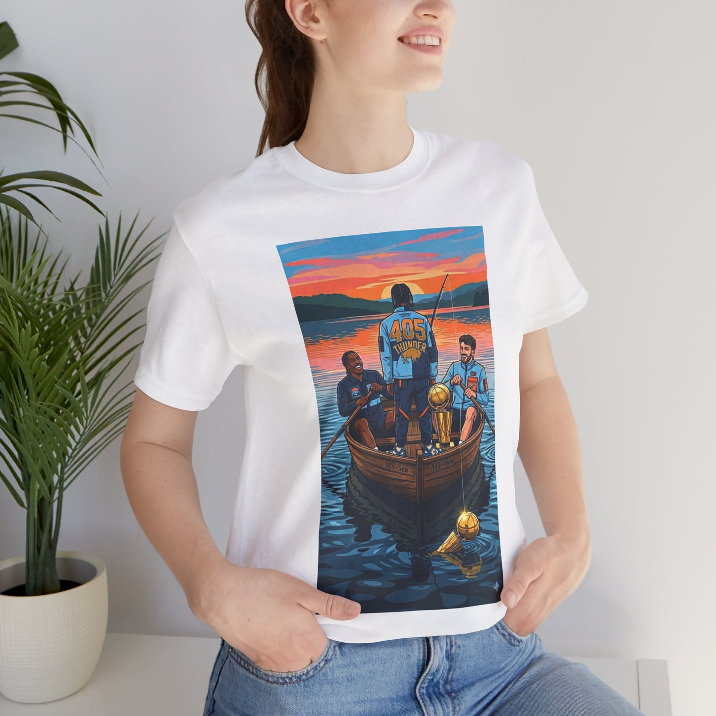 'MVP Fishing At Sunset' Tee