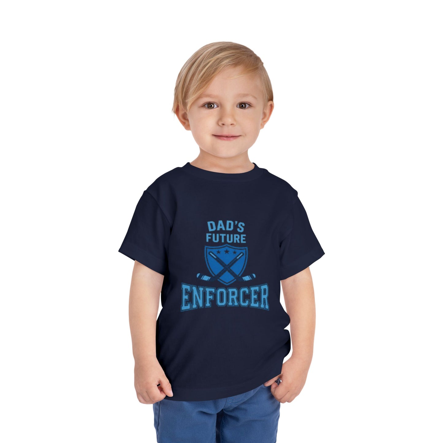 "Dad's Future Enforcer" Toddler Tee