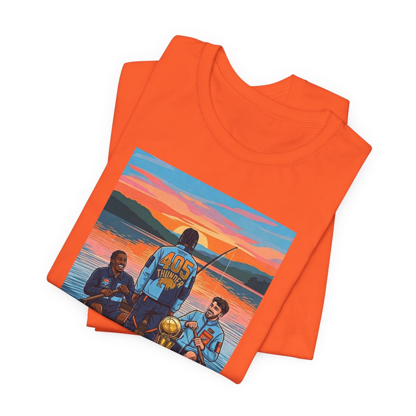 'MVP Fishing At Sunset' Tee