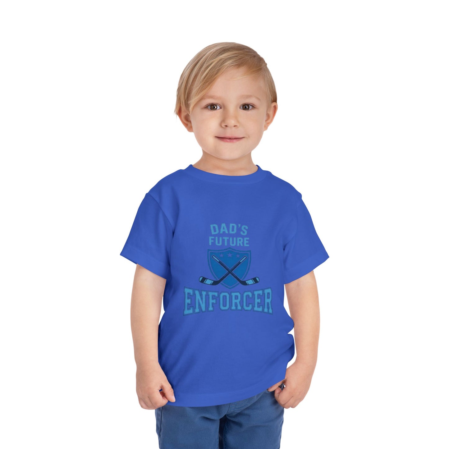 "Dad's Future Enforcer" Toddler Tee