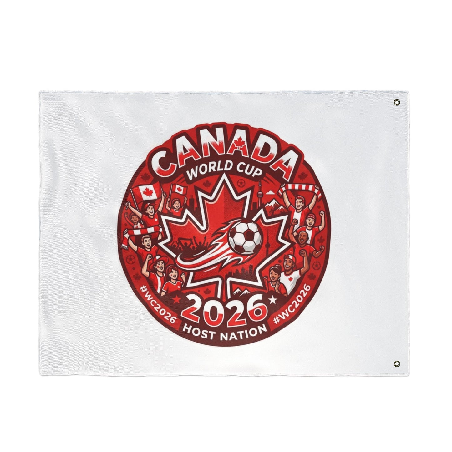 Canada 2026 World Cup Flag